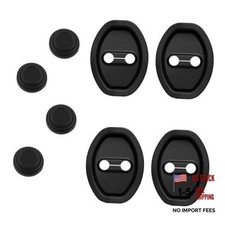 8PCS Car Door Lock Cover Car Door Shock Absorber Kit,Silicone Cars Doors