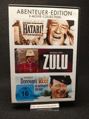Abenteuer Edition - Hatari Zulu Donovans Reef (John Wayne, Michael Caine) 3 DVDs