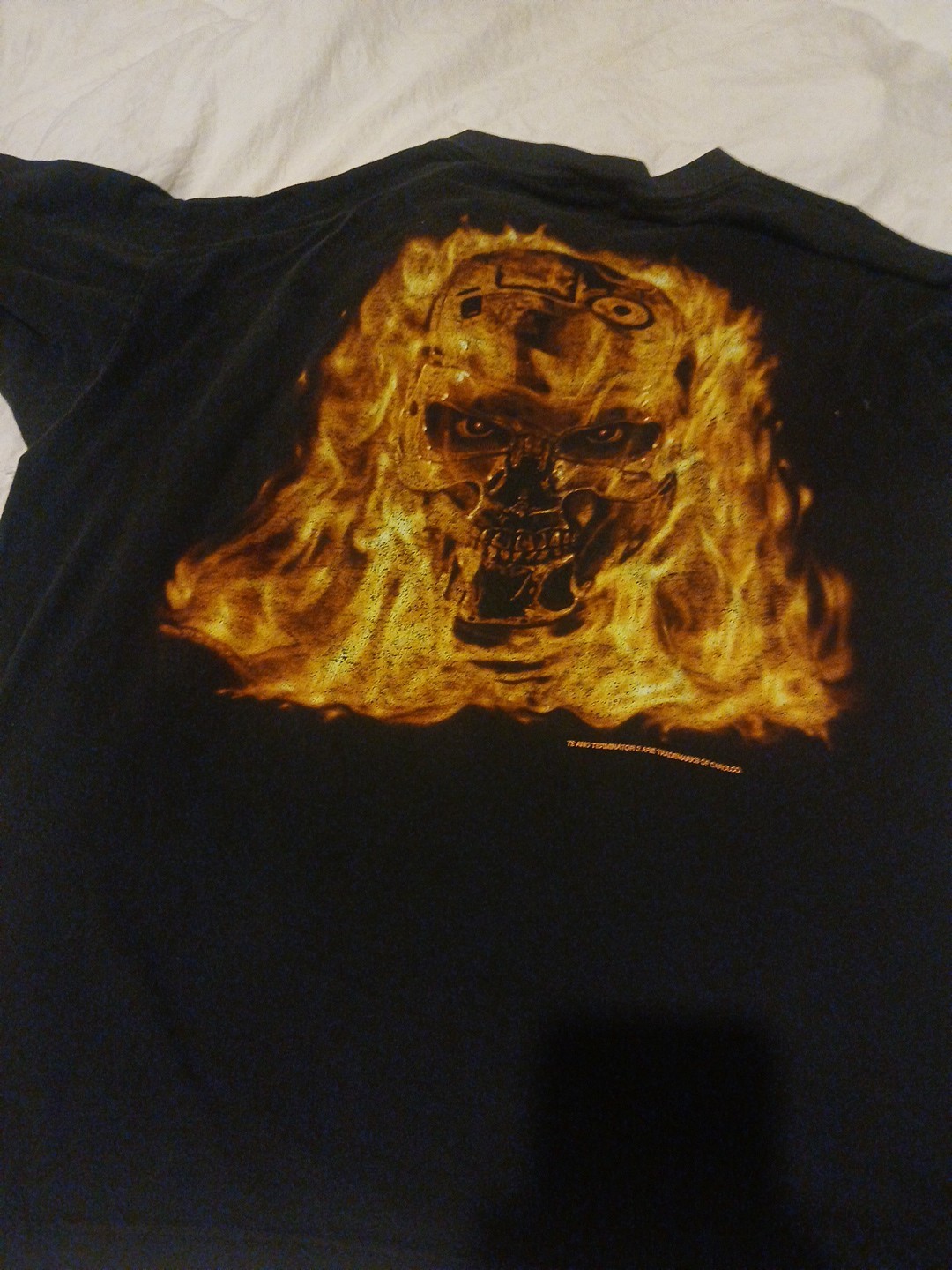 Vintage 90s Terminator 2 T-Shirt XL Black Universal Studios