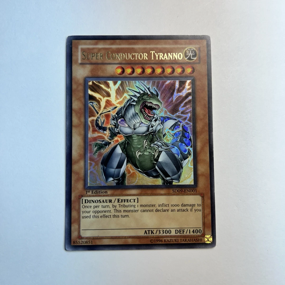 超伝導恐獣　レリーフ　ARS10　Super Conductor Tyranno Super Conductor Tyranno (Rush Duel) - Yugipedia