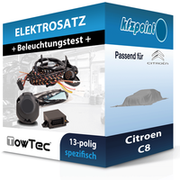 für Citroen C8 11.2005-Jetzt Towtec E-Satz 13Polig Fahrzeugspezifisch NEU