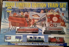 Christmas Train Set Holiday Athearn 2000 New Sealed Limited Edition HO