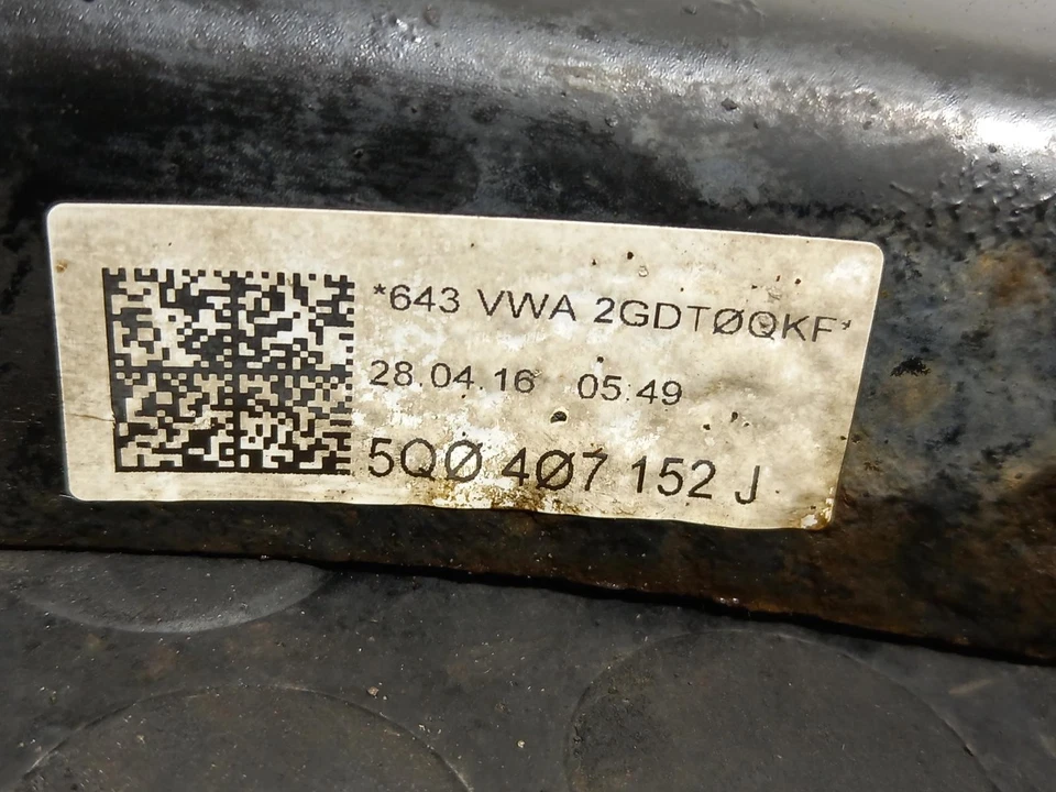 VOLKSWAGEN GOLF Control Arm Lower O/S 2013-2020 2.0L Diesel CUNA Front RH - Image 2 of 4