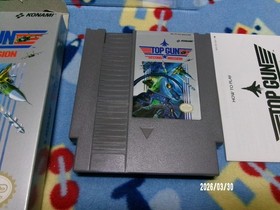 #914 Top Gun: The Second Mission (Nintendo NES, 1989) Completo En Caja