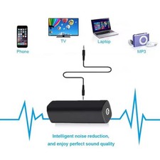 Ground Loop Noise Isolator 3.5mm AUX Cable For Car Stereo Home HotUS T5J6