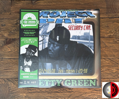 Project Pat Ghetty Green 2LP Blue & Green Limited Rare Three 6 Mafia N.O.R.E.