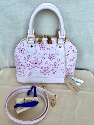 Louis Vuitton x Takashi Murakami Alma BB Bag M13104 Pink Cherry