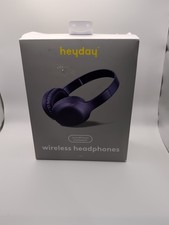 Built-In Microphone Wireless Banded Headphones - heyday - Purple