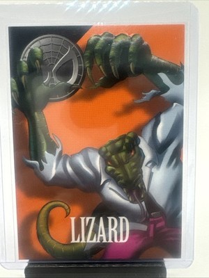 1996 FLEER MARVEL VISION LIZARD MARVEL TRADING CARD 14