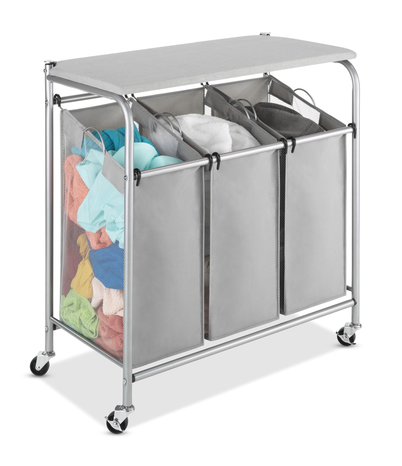 Гладильный и складной столик Whtmor 6705-7885-BB с тройным сортером 67057885bb 94290₽