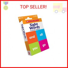 Scholastic Flash Cards: Sight Words Cards   March 1, 2018