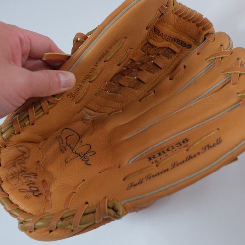 Rawlings Derek Jeter RBG36 12.5" Leather Baseball Glove - Picture 6 of 9