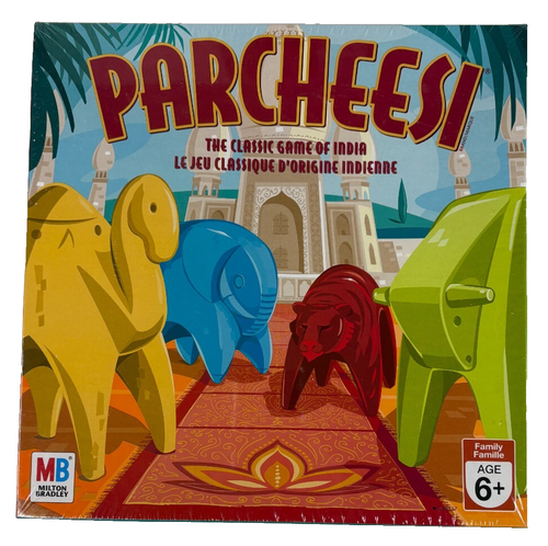 Vtg Parcheesi The Classic Game Of India Milton Bradley 6+ 2-4 Players New Sealed - Bild 2 von 7