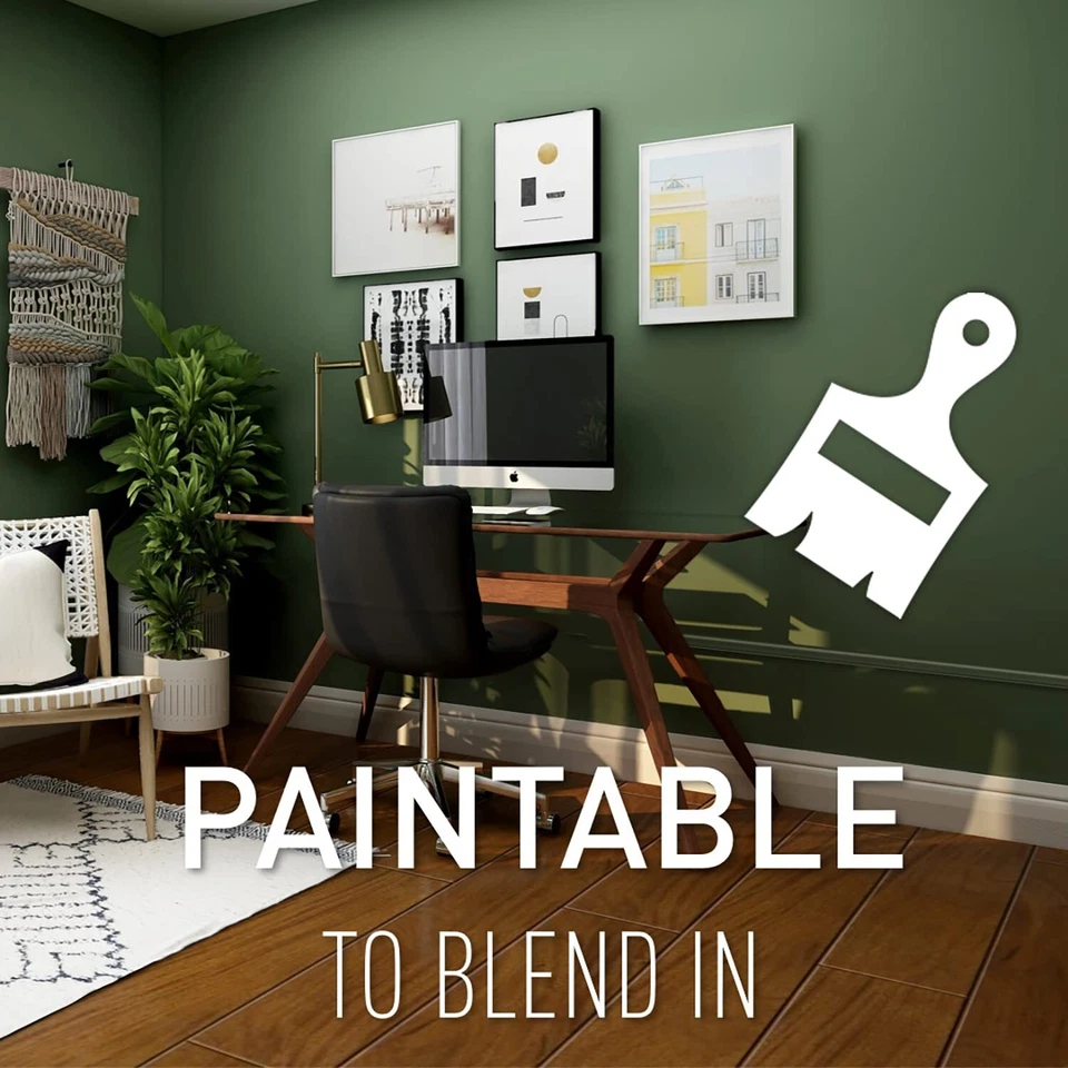 Cubierta de gestión de cables Legrand Wiremold CMK50 pintable capacidad media blanca Foto 4 de 4