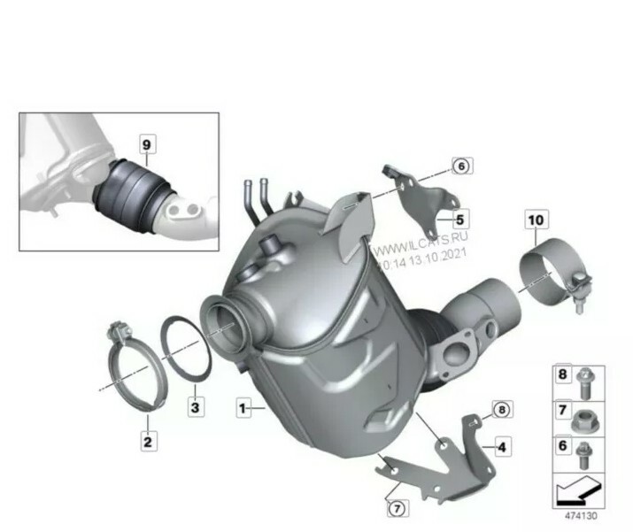 18328587758 Elemento Di Disaccoppiamento Bmw | eBay