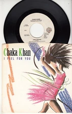 CHAKA KHAN - I FEEL FOR YOU - ORIGINAL WARNER BROS. 45 WPS - GREAT SHAPE