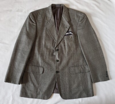 Bert Pulitzer Blazer Mens 46 Fully Lined Multi-Color Polyester Wool 3 Button 