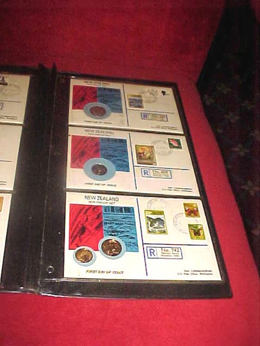 24 de enero 1974 Hutt conmemorativo de Nueva Zelanda conjunto de prueba FDI PNC 7 MONEDAS 12-350 #101 - Imagen 6 de 7