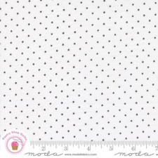 Moda XOXO TWINKLE 24106 72 White Black STARS ROSENTHAL Quilt Fabric VALENTINES