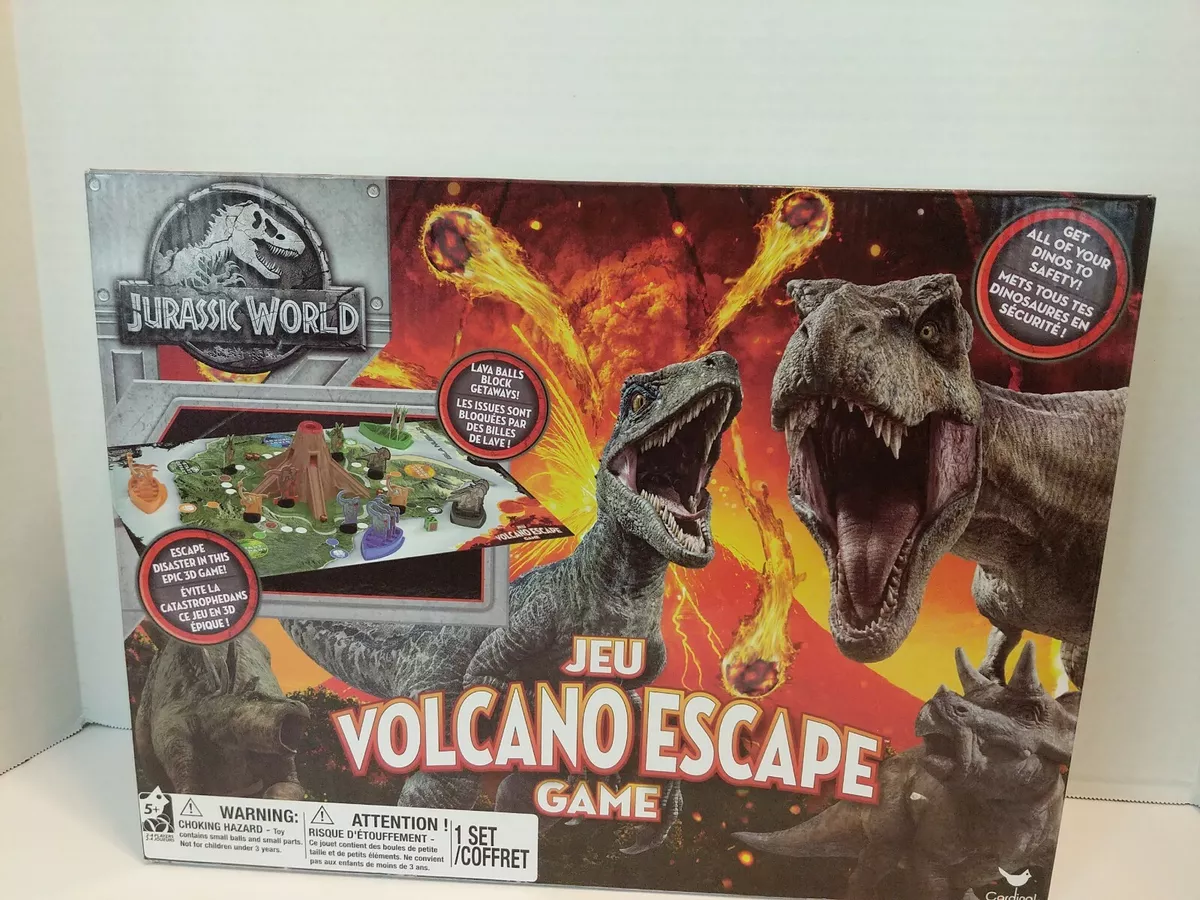 Jurrasic World Jeu Volcano Escape Epic 3D Dinosaur Game Used