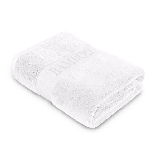Bamboo Towel 500GSM Absorbent Quick Dry Bath Sheets Hand & Bath Towels Pack of 2 - Picture 51 of 57