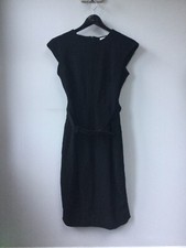 Ladies Gant Black Wool Mix Dress, UK Size 10, Good Used Condition, Plenty of Wea