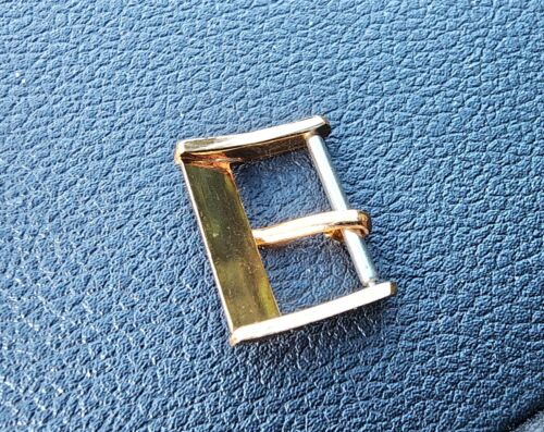 Nos New Vintage ORIS VINTAGE GOLD COLOR BUCKLE 16mm. - Picture 4 of 4