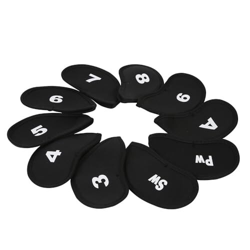 Sword &Shield Sports 10Pcs Golf Head Cover Club Iron Putter Head Protector Se... - Picture 6 of 9