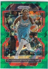 2022 Panini Prizm WNBA FANATICS GREEN CRACKED ICE 16 Chamique Holdsclaw- Atlanta