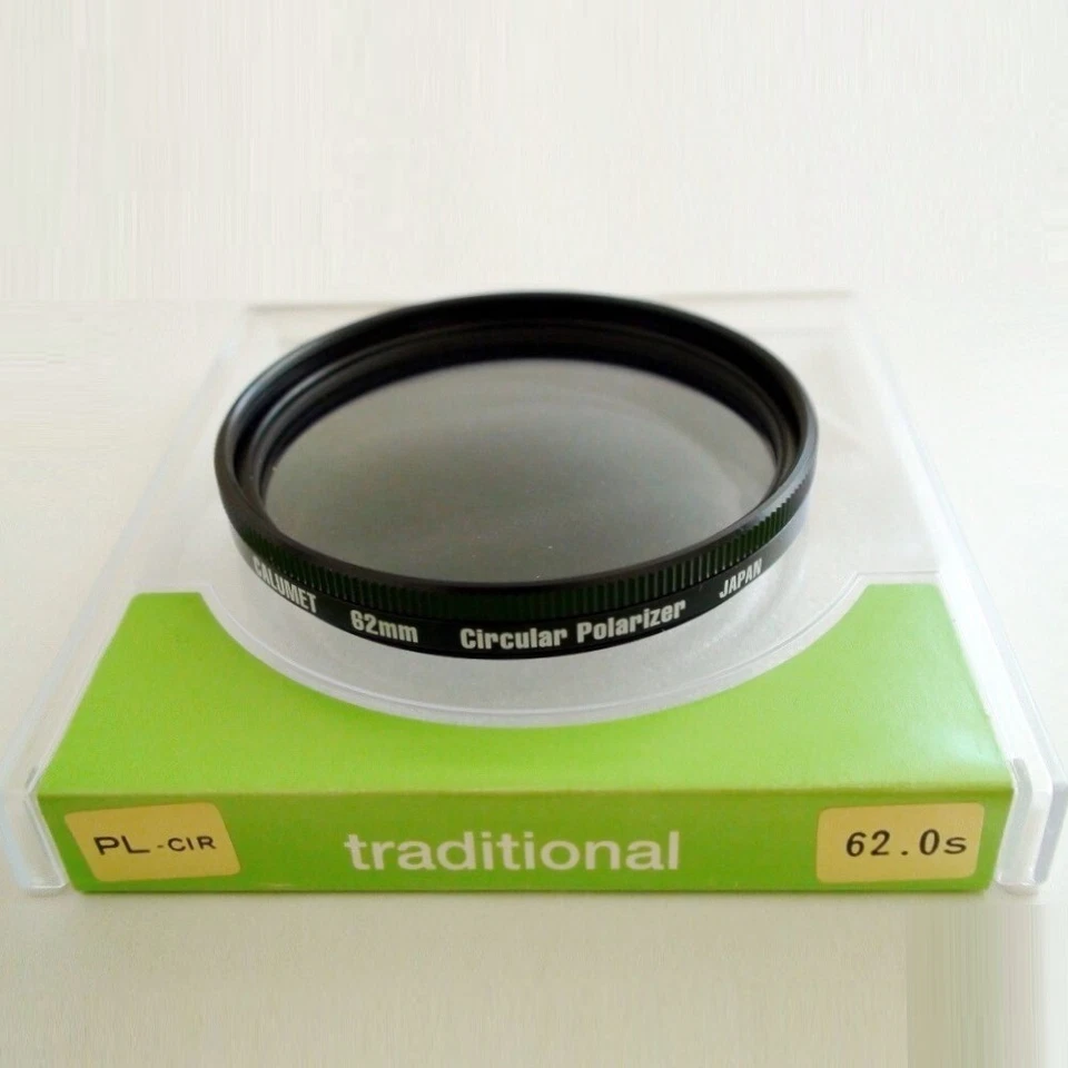CALUMET 62mm Circular Polarising Threaded Polarizer Filter Rotating Mount Japan - Image 2 of 3