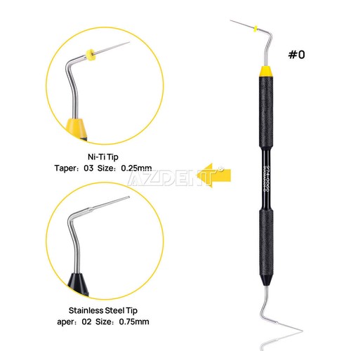 Sistema Obturación Dental Gutta Percha Pluma Calentada+Pistola/Tapón Mano Puntas - Imagen 11 de 33