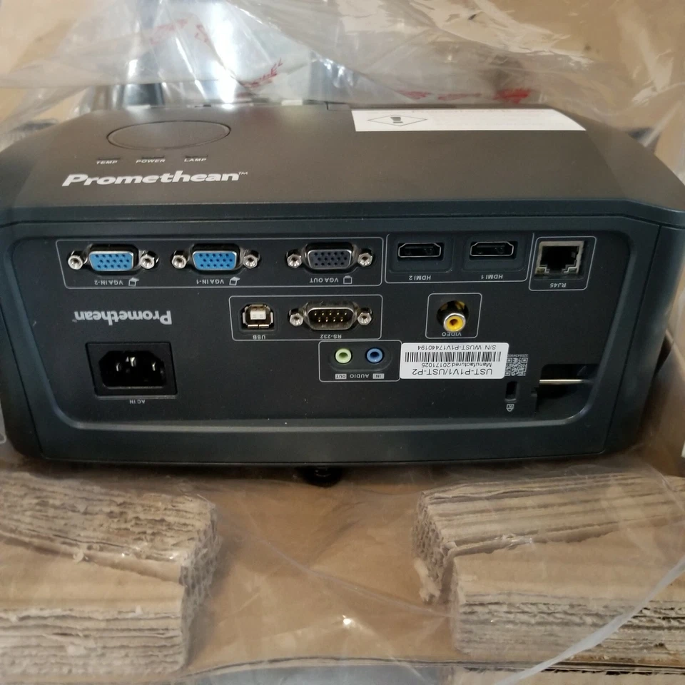 Promethean UST-P2 Ultra Short Throw DLP Projector 3D Ready - Image 2 of 4