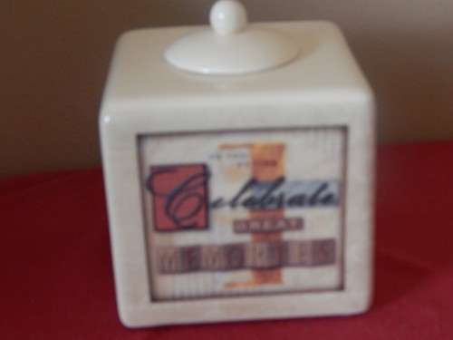 As You Retire Celebrate Great Memories portacandele quadrato in ceramica **NUOVO** - Foto 1 di 5