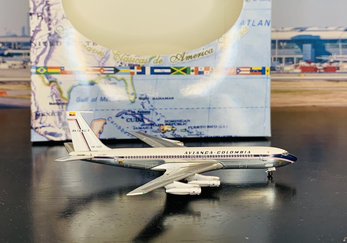 Aeroclassics 1:400 Avianca Boeing 707-320C REG: HK-1402 70's Aeroclassics 1:400 Avianca Boeing 707-320C REG: HK-1402 70's