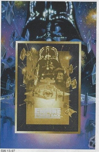Star Wars AUTHENTISCHE BILDER 3 TRILOGIE Poster 24kt Gold Karten mit Etui (1997) - Bild 4 von 5