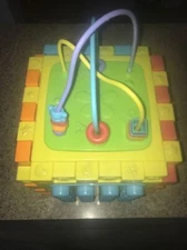 Discovery Box Plastic Activity Center Baby 5 In 1 Multi function Bead Maze Cube