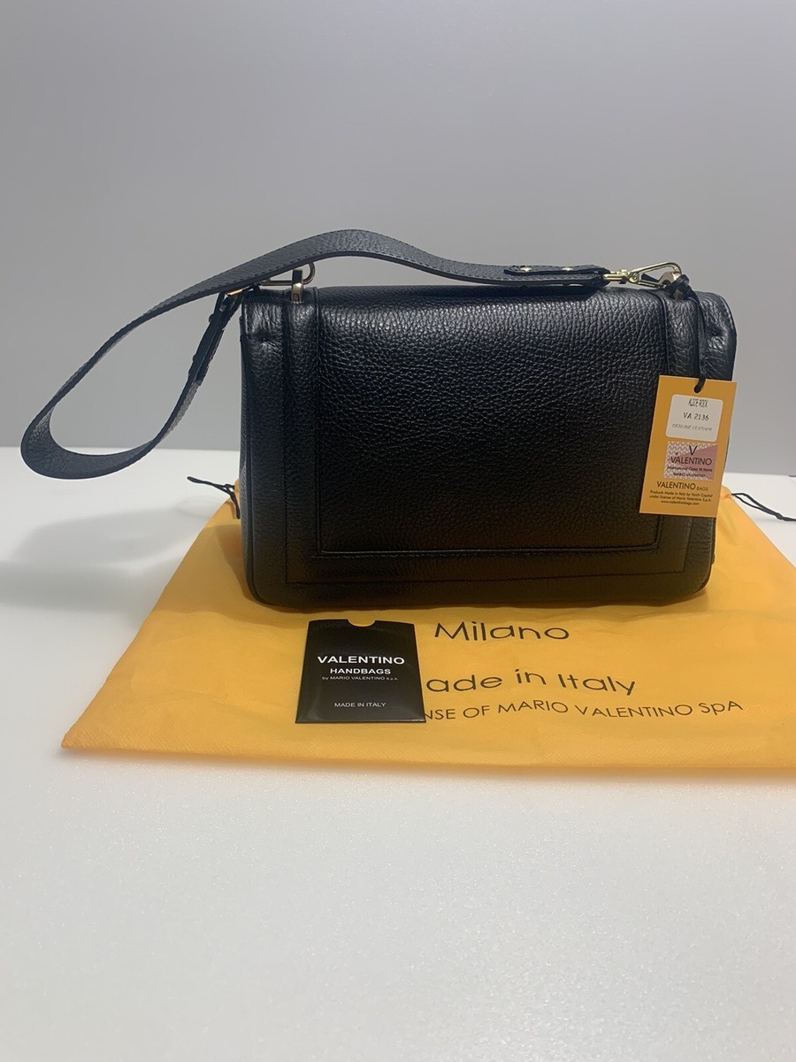 Valentino by Mario Valentino Alice Rock Shoulder Bag Leather