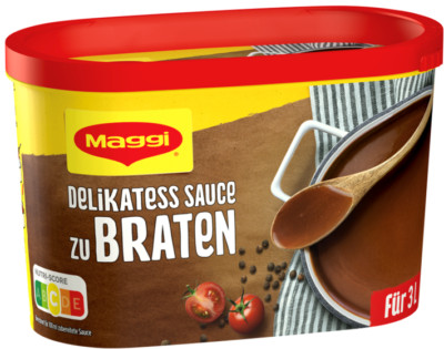 Maggi Delikatess Sauce zu Braten - für 3 Liter Braten Soße Bratensauce - Dose