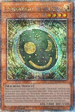 1X NM Chronomaly Nebra Disk - RA04-EN213 - Quarter Century Secret Rare 1st Ed