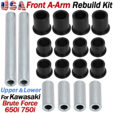 Front A Arm Front Bushing Pin Rebuild for Kawasaki Brute Force 650i 750i 2005-23
