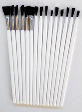 Testors  Hobby Paint Brushes, Variety Set of 15