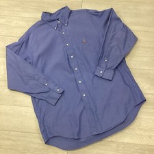Ralph Lauren Yarmouth 100 Cotton Pinpoint Oxford Dress Shirt Men's 17.5 - 34