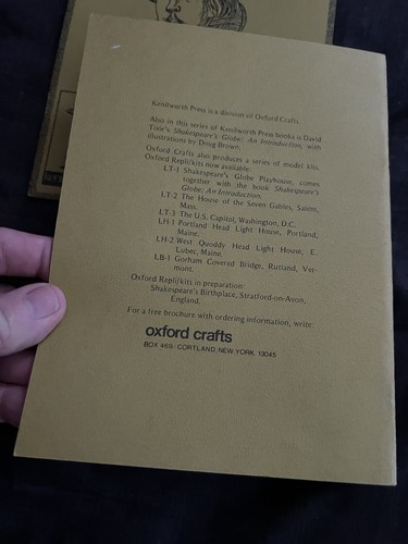 Vintage 1976 Kenilworth Press A LIFE OF SHAKESPEARE David Toor Booklet - Zdjęcie 11 z 22