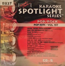 SC8827     POP HITS  NEW IN PLASTIC SOUND CHOICE KARAOKE CDG LOT WA