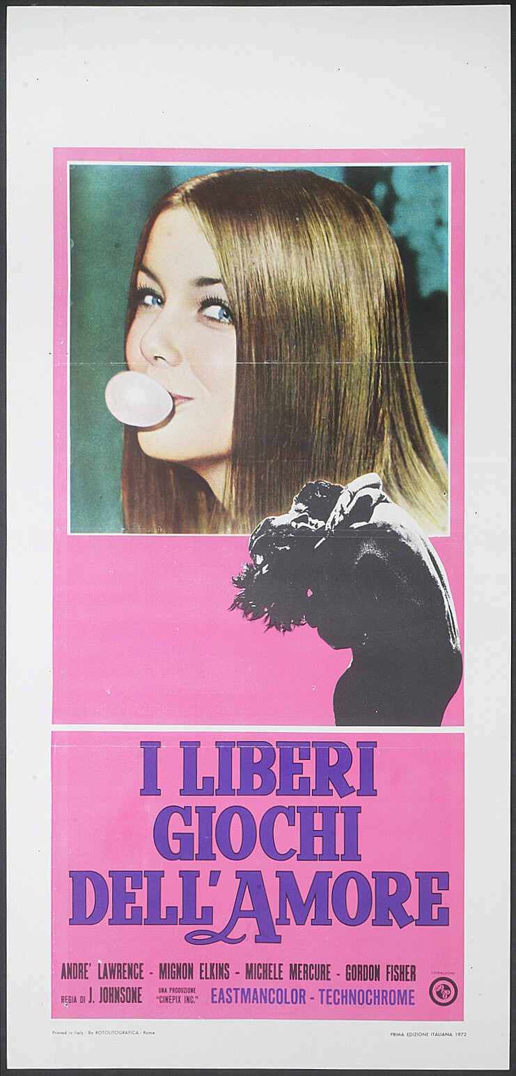 Locandina originale film I giochi dell'amore (1960) - Regia di Philippe de Broca