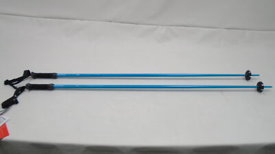 ATOMIC AJ5005702130 AMT SQS ALUMINIUM SKI POLES SCUBA BLUE 52''/ 130CM