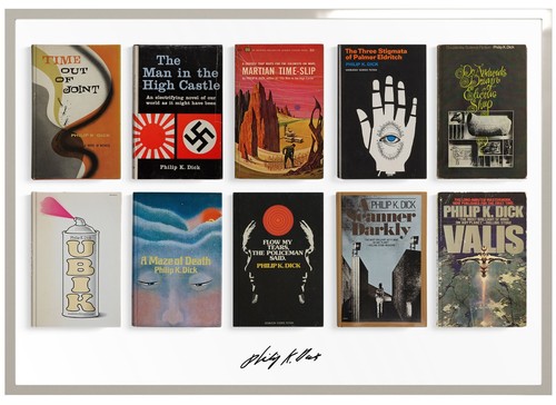 Philip K Dick Poster: 1. Auflage Buchcover, Science Fiction Geschenk, Kunst, Fan - Bild 3 von 11