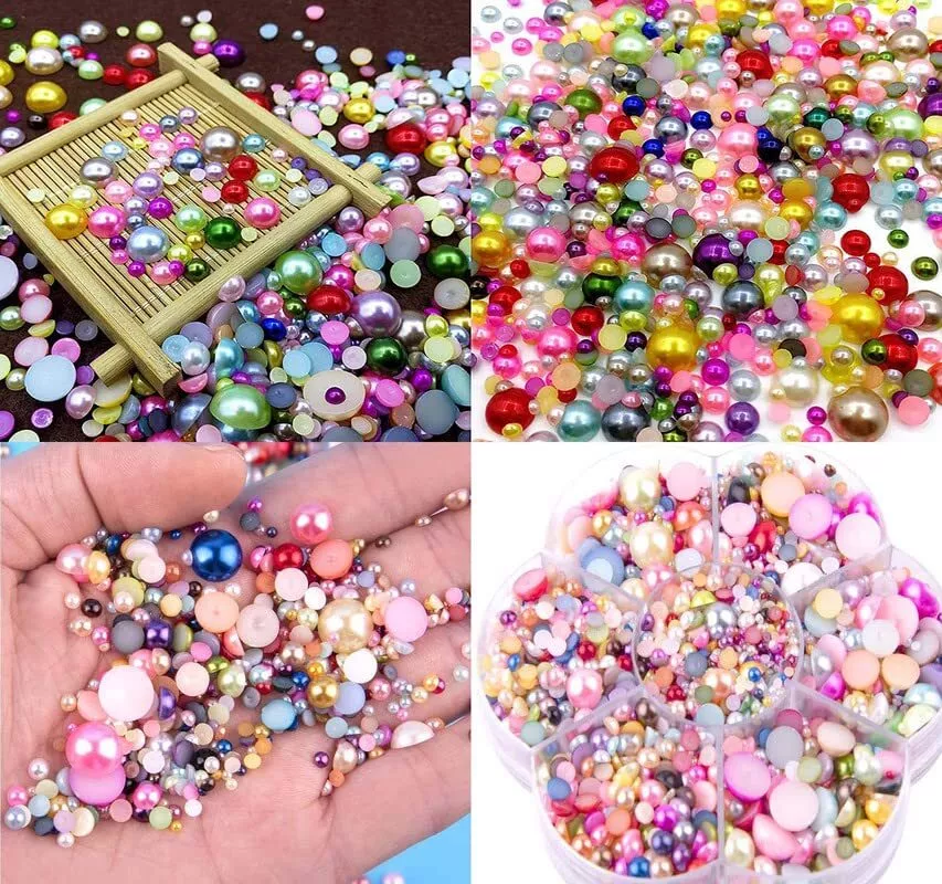 Half beads for on sale crafts