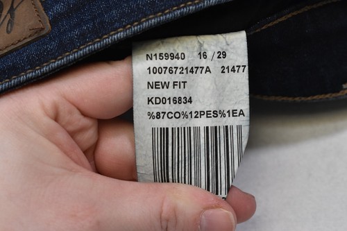 Mavi New Fit Mid Rise Straight Leg Denim Blue Jeans Stretch Womens 16/29 - 第 11/11 張圖片