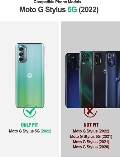 Poetic Guardian Hülle für Moto G Stylus 5G 2022 FullBody Hybrid Stoßfest Bumper - Bild 28 von 33